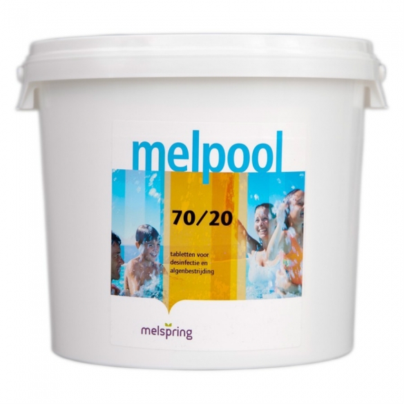 Melpool chloortabletten 70/20 - 10 kg MELPOOL702010KG